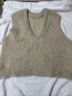 DISCOAT フェザーショートベスト