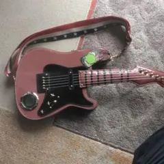 エレキギター型RADIOバッグ ピンク