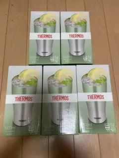 THERMOS 真空断熱 ステンレス製タンブラー 600ml6個