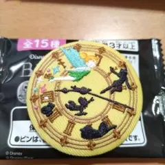 ディズニーキャラクター刺繍缶バッチ