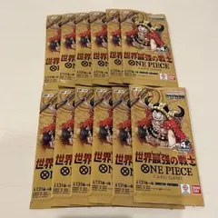 ワンピースカード 世界最強の戦士 未サーチ21パック バラ売り - メルカリ
