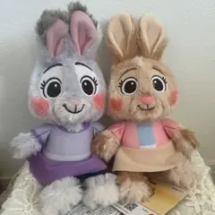 ズートピア FukuFuku ぬいぐるみ ～ジュディファミリー～