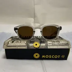 茶偏光レンズ装着！MOSCOT LEMTOSH LIGHT GREY 46/24