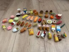 デザイン消しゴム　食べ物まとめ売り