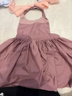 マールマール　ピンクエプロン　お食事エプロン