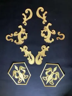 真鍮・金メッキ 神輿部品【蕨手】 - メルカリ