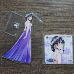 グリザイアの果実 15周年コラボカフェ 榊 由美子 コースター アクリル