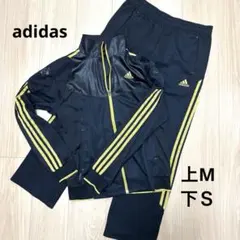 adidas アディダス ジャージ セットアップ ブラック×ゴールド
