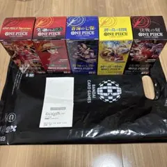Cross Store購入品・テープカット】 ワンピースカードゲーム5BOX