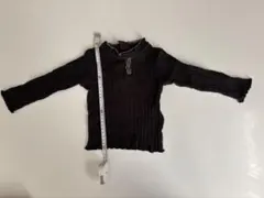 95サイズ　Biquette ブラック　黒　長袖　キムラタン