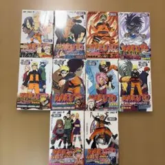 NARUTO 関連書全て初版 陣の書カード付き、列の書入場特典カード付き