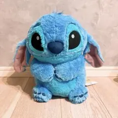ディズニー スティッチ ぽってりおすわり超ビッグぬいぐるみ