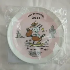 スヌーピー 2026年馬年プレート　お年賀プレート　アオキ　お皿　イヤープレート