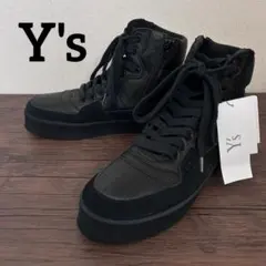 Y’s yohji Yamamoto ハイカットスニーカー レザー 23cmのサムネイル