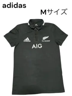 【大特価】　アディダス　adidas ポロシャツ　Mサイズ　ラグビー　AIGのサムネイル