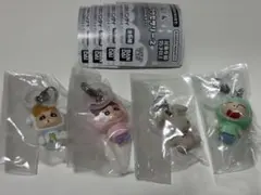 【ガチャガチャ】クレヨンしんちゃん めじるし 4点セット