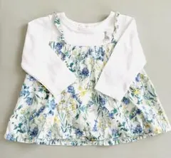 【Sophie la girafe 】花柄トップス　チュニック80センチ