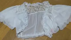 【美品】結婚式/二次会/パーティ用ボレロ