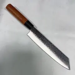 け*わ様 播州武介作？ 青鋼 黒打ち槌目 菜切包丁 和包丁 - メルカリ