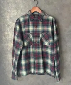 RRL ダブルアールエル ウエスタンシャツ オンブレチェックラルフ