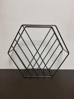 umbra アンブラ ジーナ マガジンラック チタン色 ブラウン系 壁掛け収納