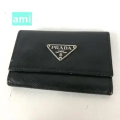PRADA プラダ キーケース ブラック レディース ブランド