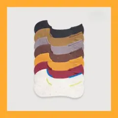 レディース フットカバー 23-25cm 春夏 8足セット シリコン滑り止め