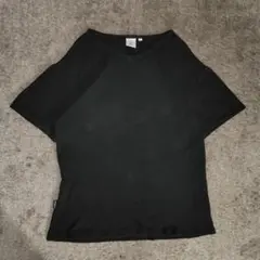 AVIREX 無地デザイン 半袖カットソー Tシャツ ブラック XL