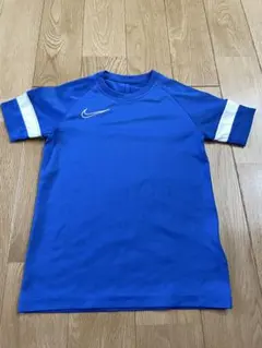 NIKEサッカー　練習着　Tシャツ　140 青