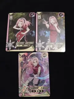 忍306 NARUTOカード セット 春野サクラ CCG ナルトカードゲーム NARUTO うずまきナルト&春野サクラ メルカリ - その他