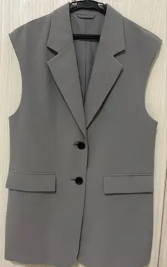 オーバーサイズテーラードベスト