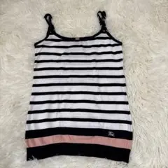 Burberry Blue Label ストライプキャミソール 38