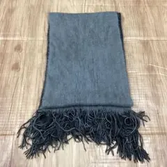 7*0様 マフラー　グレー／ブラック