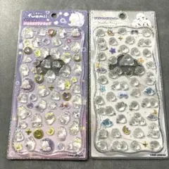 プチドロップステッカー シマエナガ　ジュエルプチふぁみぃ