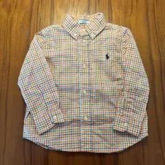 Ralph Lauren チェック柄長袖シャツ 24M