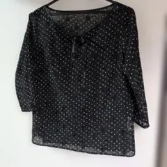 a.t. MICHEL KHALF ドット柄チュニック 38