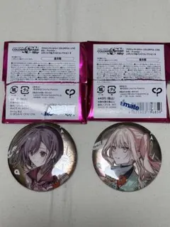 プロセカ メタリック缶バッジ 暁山瑞稀 東雲絵名