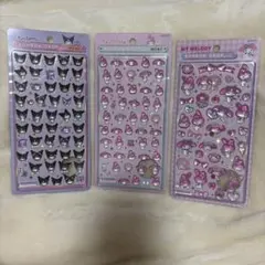 サンリオ　ボンボンドロップシール マイメロ　くろみ　ボンボンドロップ　ボンドロ