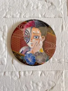 鬼滅の刃 原作 缶バッジ 猗窩座 狛治【開封済み】