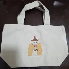 刺繍お地蔵さん付きトートバッグ