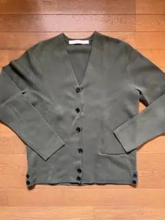 UNIQLO and LEMAIRE カーディガン オリーブ
