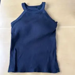 UNIQLOホルターネックブラタンクトップ　ブラックS 即日発送可能　即購入OK