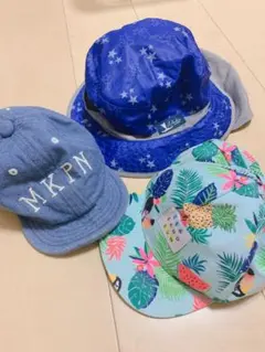 極美品⭐︎キッズ帽子3点セット⭐︎