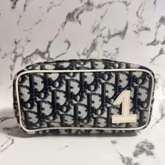 【美品】Dior トロッター ポーチ