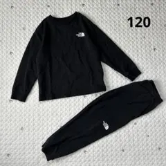 【5909】ノースフェイス　スウェット　120cm 上下セット　ブラック