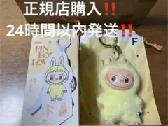 ラブブ LABUBU PIN FOR LOVE ミニラブブ イニシャル 【F】