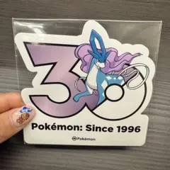 韓国 ポケモン 30周年ロゴ ステッカー グレイシア - メルカリ