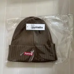 Supreme Overdyed Beanie brown
