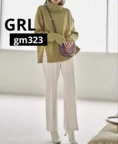 【GRL】 グレイル　Sサイズ白石麻衣着用　gm323 センタープレス