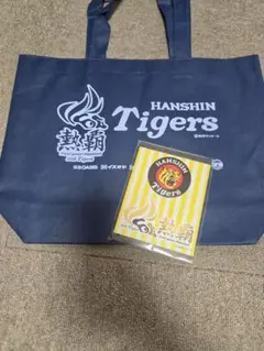 阪神タイガース エコバッグ&阪神タイガースメモ帳非売品